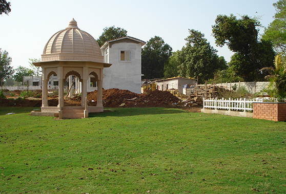 Dome Natural stone Garden Gazebo